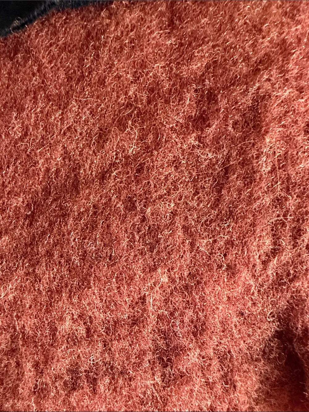 Cozy Rust Throw Blanket